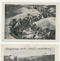 WWI commercial photos with labels, Perry Burns, Fall City